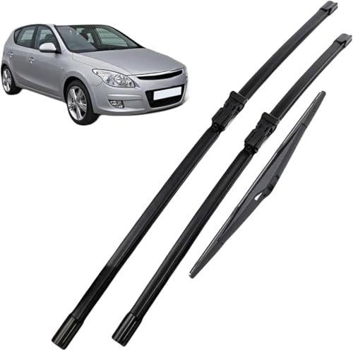 ZHAOWLI Scheibenwischer Set für Hyundai I30 2007-2010, Auto Scheibenwischerblatt Ersatz-Scheibenwischer für Frontscheibe Ersatzwischblätter