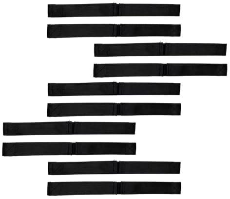 QUXVUIS 10 Stück Hoverboard Zubehör, Gurte, Schutz für Hoverboard Kabel, starker Zugwiderstand, Sitzbefestigung, Ersatzgurte