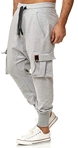 Tazzio Herren Jogginghose Cargohose im Haremstil 19619