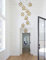 Ceiling lighting 10 Boules De Verre Escalier Lustre Long Pendant Lumière Bâtiment Duplex Grand Lustre Salon Villa Creux Moderne Escalier Minimaliste Lampe 40x200 cm (Couleur : Champagne)