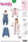 Burda Kids Schnittmuster #9298 Baby und Kinder Overall & Schlafsack Nählevel 2 Gr. 68-98