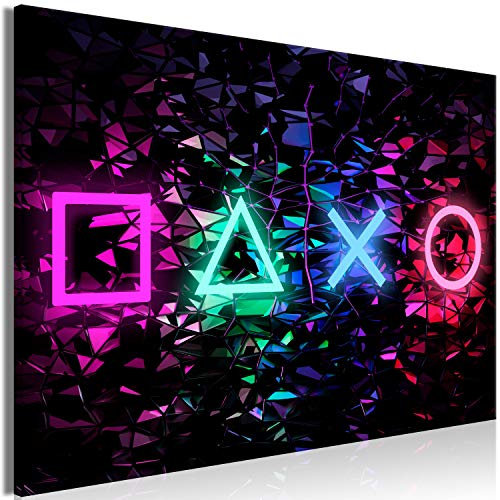 murando - Canvas Wall Art for gamers 90x60 cm - 1 piece Large Canvas Prints XXL - Art Deco Pictures for Bedroom Walls- Home Decor Wall Pictures for Living Room - Game i-A-0164-b-a