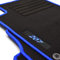 Mattenprofis Velours Logo Fußmatten passend für Peugeot 207 + 207 SW ab Bj.02/2006 - blau