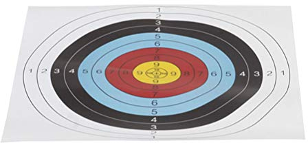 20pcs Bogensport Scheibenauflage 40x40cm Papier Zielscheibe Training Im Freien Schießzubehör