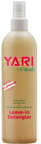 Yari Naturals Leave-in Detangler Moisturizing Detangler Spray, für krauses und lockiges Haar 375ml