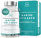 Marine Collagen Supplements for Women and Men with Hyaluronic Acid, Natural Vitamin C & Magnesium - Supplements for Women & Men - 120 Hydrolysed Marine Collagen Capsules