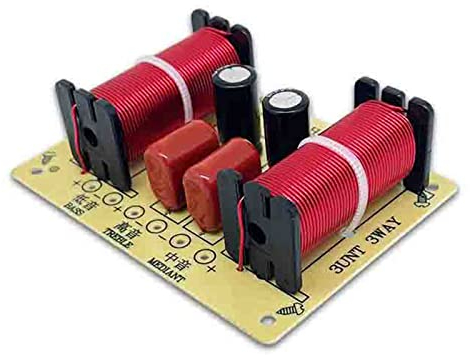 Yushu - Diviseur de fréquence de haut-parleur audio à 3 voies, module de filtre croisé HiFi 150 W, séparateur de fréquence de haut-parleur audio à 3 voies