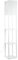 MiniSun | White Wooden Floor Lamp with Shelves | Floor Lamps & Torchieres, Home Décor, Improvement & Lifestyle Essential