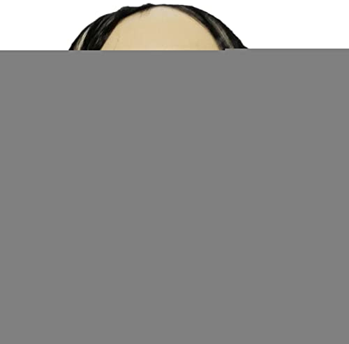 Momo Kopfbedeckung, Cosplay-Kostüm, Latex-Kopfbedeckung mit langen Haaren und gruseligen Augen, Halloween-Partyzubehör, Cosplay-Kostüme, 2 Stück Lear-au