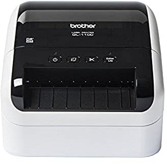 Brother QL1100C Etikettendrucker bis 102 mm Breite, PC-Anschluss, USB