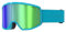 ATOMIC FOUR HD Skibrille - Red - Skibrillen mit kontrastreichen Farben - Hochwertig verspiegelte Snowboardbrille - Brille mit Live Fit Rahmen - Skibrille mit großem Sichtfeld