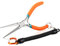 SPEEDWOX Pince à bec aiguille de 15,2 cm avec cordon anti-perte, mini pince à bec long avec bord non dentelé, mini pince de précision pour les espaces étroits difficiles à atteindre