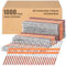 Therwen 1000 Count 21 Degree Framing Nails Full Round Head Collated Framing Nails Ring Shank Hot Dipped Galvanized Nails Plastic Row Fixed for All Pressure Treated Lumber (3 Inch X 0.120 Inch)