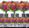 Boic 10 Bündel Künstliche Blumen, Kunstblumen Für Außen, Kunstblumen Outdoor, Kunststoff Blumen Wetterfest Balkonpflanzen Plastikblumen Für Außen Für Balkon Balkonkasten Garten Freien(Bunt)