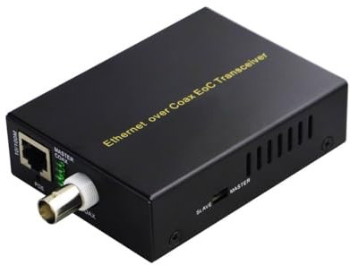LevelOne EOC-1100, PoE-Ethernet-Übertragung über Koax-Kit