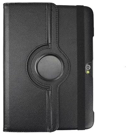 Custodia per Samsung Galaxy Note 10.1 (2012 vecchio modello) GT-N8000/N8010 Tablet Cover, Cuoio Sintetico Folio Cover per N8013 N8020 N8005 Stand Case (nero)