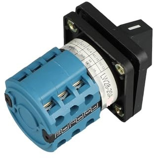 1 stücke LW28-20 1-0-2 Selector Drehschalter 5-20A 220V Universal Umschalter 3Position 3 Knoten Elektrische Motor Umkehr Schalter 4