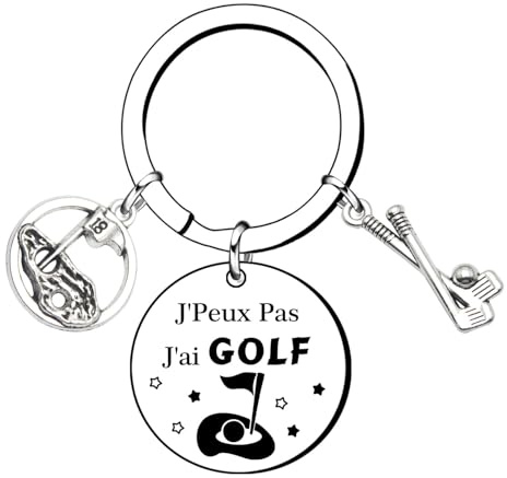 GUOYU Cadeau Fan de Basket Cadeaux Sport Cadeaux Athlètes Original Porteclef Personnalisé pour Basket Chasseur Football Golfeur Motard Ski Cycliste Rugby Cadeau
