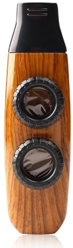 Junhonze Holzmaserung Kazoo - NasenflöTe - Kazoo Instrument | Geeignet FüR BüHnenauftritte, Musikfestivals Und Gitarrenbegleitung Im Aufnahmestudio