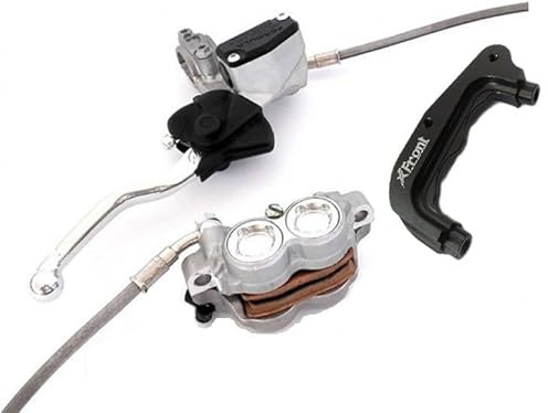 Freno FORMULA de 4 pistones radial + Adaptador de pinza para pit bikes Supermotard