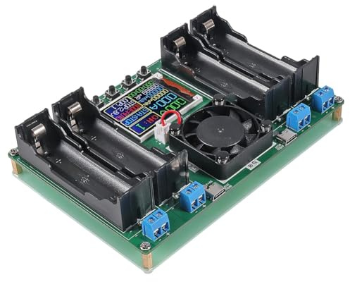 Ehwisbe Digital Battery Power Detector Module 4 Channel 18650 Lithium Battery Capacity Tester Module MAh MWh Type-C