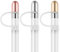 DD Kompatibel mit Apple Pencil Kappe, Aluminium Anti-Verlust Magnetisch Ersatzkappen für Apple Pencil 1. Generation (3 Stück)