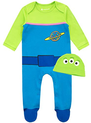 Disney Baby Clothes | Toy Story Sleepsuits and Hat Set | Baby Grows | Newborn Clothes