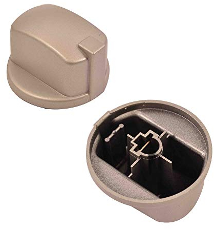 sparefixd Silver Control Knob to Fit Indesit Oven Cooker