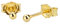 NKlaus Paar 2mm Kugel Ohrstecker 8 Karat 333 Gelbgold Damen Stecker Ohrringen 2627