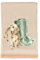 Wrendale Designs - Winterschal, Beige Hund, Einheitsgröße