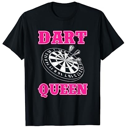 Dart Queen | Königin Darts Sport Dart T-Shirt