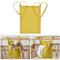 Baby Crib Cabin Bedside Storage Bag Bed Linen Hanging Pocket Baby Room Nursery Cot Caddy Bed Organizer for Clothing Diapers Drool Bibs Molar Toys(Yellow)
