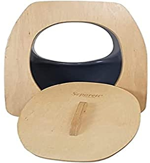 Urin-Trenneinsatz Separett Privy mit Holzsitz, grau