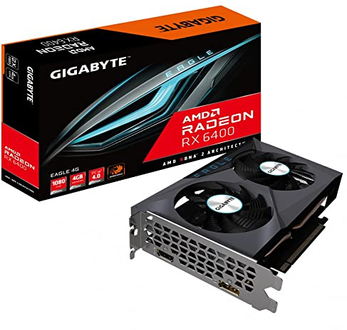 GIGABYTE Carte Graphique Radeon RX 6400 Eagle 4G 4 GB
