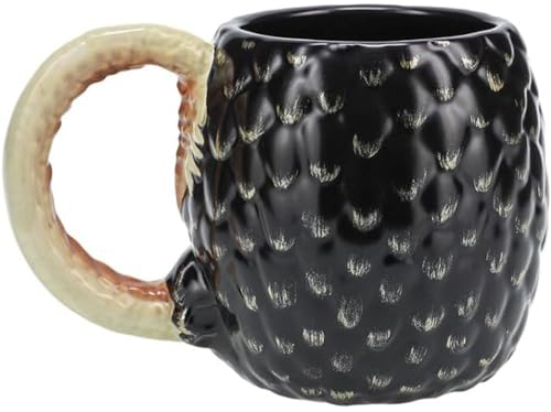 House of the Dragon Eierförmiger Becher - 500 ml Keramikbecher, lizenziertes Merchandise, Geschenk für Fans