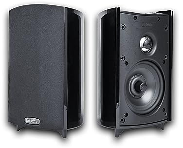 Definitive Technology ProMonitor 800 Bookshelf Speakers | 2 Speakers, Black | for Home Theater, at Par with Any Large Speaker | Compact High-Definition Satellite Speaker | 1 Pair