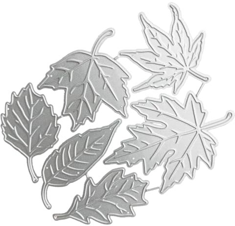 Stanzschablonen für Blätter, Prägeschablonen für Geburtstagskarten, DIY, Scrapbooking, Blatt-Stanzformen für Kartenherstellung, Herbstblatt-Stanzformen für Klassenzimmer, Ahornblatt-Stanzformen