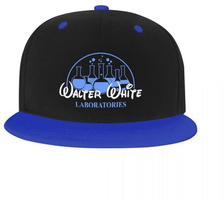 Punk Walter White Laboratories Hip Hop Baseballmützen für Männer und Frauen, Verstellbarer Papa Hut, Snapback, Jesse Pinkman,