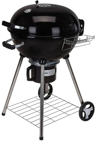 Well Home Barbacoa de carbón H.99cm en 4 Patas y Ruedas