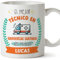 MUGFFINS Tazas Personalizadas para TÉCNICO EN EMERGENCIAS SANITARIAS hombre - En Español - Mejor del mundo - Con dibujo - 11 oz / 330 ml - Regalo Personalizable original y divertido