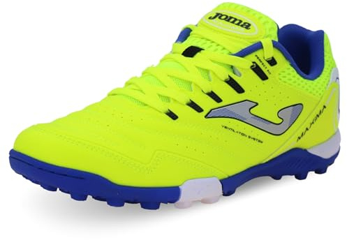 Joma Maxima 2509 TF MAXS2509TF, Men Turf Football Trainers, Yellow, 40,5 EU