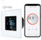 CNBINGO Zigbee Smart Thermostat Flush-Mounted with Sensor, Digital Room Thermostat for Water Underfloor Heating and Boiler, Compatible with Alexa and Google Assistant, Voice Control, White