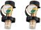 rieder 2X High Low Gas Pressure Gauge Level Indicator Pol Propane Lpg Bottle Cylinde Outdoor Gas Tank Adapter