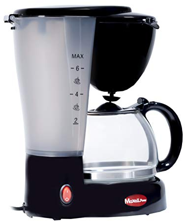 MAXELLPOWER CAFETERA DE GOTEO ELECTRICA CAFE AMERICANO EXPRESS EXTRAIBLE 4 6 TAZAS 0,6L 550W MP-CG756