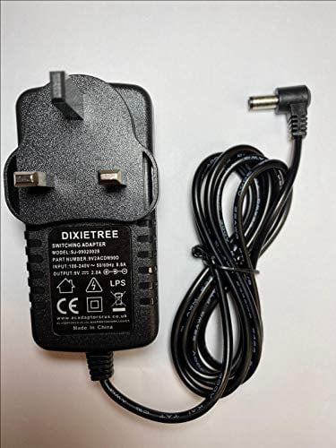 Roberts Classiclite DAB Radio UK Plug Mains AC Adaptor Power Supply 9V S10