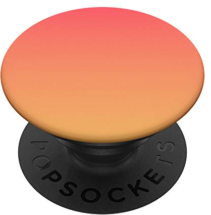 Retro Pink Orange Gradient Ombre Aesthetic Fading Color Pink PopSockets PopGrip: Ausziehbarer Sockel und Griff für Handys/Tablets mit Tauschbarem Top PopSockets Klebender PopGrip