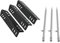 Sweetcook 45 cm Grillbrenner-Ersatzrohr für Pit Boss Memphis Ultimate 4 in 1 Combo Smoker Grill, Edelstahl Gas-Grill-Brenner-Rohr Kit - 3 Stück