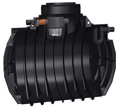 Zisterne Regenwassertank Atlantis 4000 L (4000 L mit Filterset)