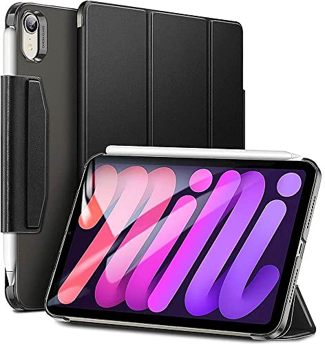 Sahara - ESR Folio Case for iPad mini (A17 Pro) iPad mini (6th Generation 2021), Black, (TB00041)