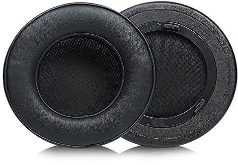 Ersatz Ohrpolster für Corsair Virtuoso RGB Wireless SE Headset - Weich Kopfhörer Ohrpads Schaumstoffmatte (Schwarz)